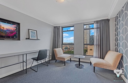 Haymarket Apartment | KozyGuru | Sydney CBD | 2 Bed Studio