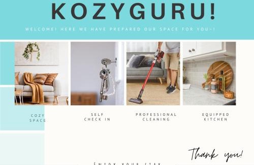 Waterloo Apartment | KozyGuru | Waterloo| Modern 2Level 2BR Apt Parking