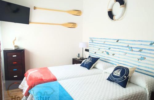 Luanco Apartment | KUKIN centro de luanco con garaje