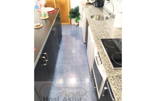 Luanco Apartment | KUKIN centro de luanco con garaje