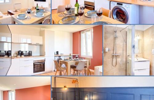Saint-Brieuc Apartment | L'Étoilé - Parking Gratuit, Confort & Design Chic