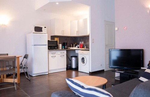 Besancon Apartment | L'île d'Olive, appartement entier 2 à 4 personnes terrasse 25 m2 Besançon, proche CV, Micropolis et CHU