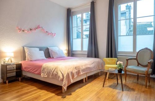 Verdun Apartment | L'Amour de la Paix - Centre-Ville - Jardin - Proche gare - TV65"PrimeVideo - Ambiance très chaleureuse - Parking gratuit sous-vidéo surveillance proche - Géré par Presta-Zen'Services