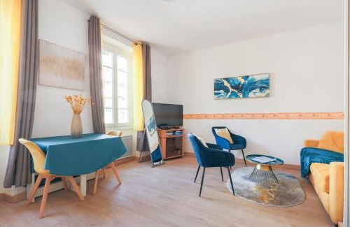 Beaulieu-sur-Mer Apartment | L'apparté Marinoni Classé-Climatisé-WIFI-Mer