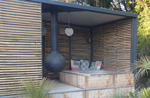 Saze House | L'ASPHODELE, the chic cabin with jacuzzi and brazier