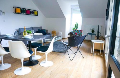 Brive-la-Gaillarde Apartment | L'Eden Urbain - 2 Chambres