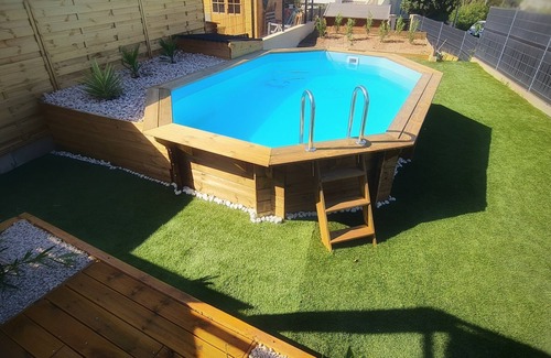 Meyreuil House | L'escale , Triplex Spa & Piscine