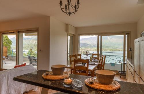 Talloires-Montmin Apartment | L'Hermitage, 3 appartements avec terrasse, vue lac, parking et PISCINE, LLA Selections by Location Lac Annecy