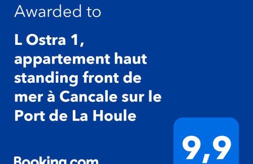 Cancale Apartment | L Ostra 1, appartement haut standing front de mer à Cancale sur le Port de La Houle