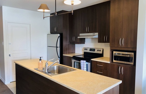 Bromont Apartment | L104-Condo ski in ski out /vélo in vélo out