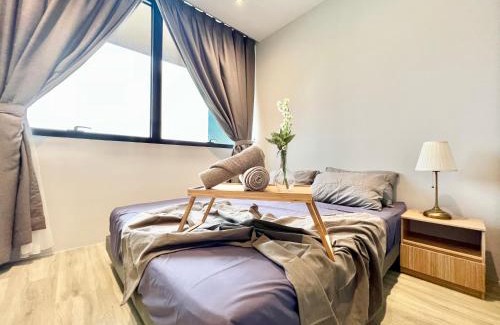 Tropicana Apartment | LA 1-10 Pax Cozy Home Tropicana 3Rooms 4QBeds Wifi&TV