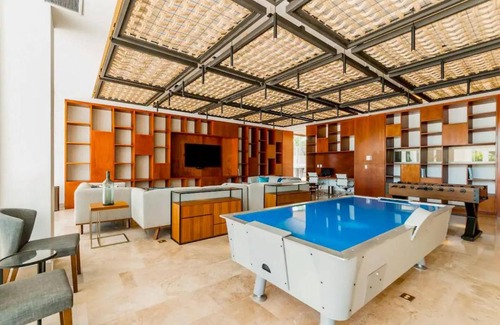 Playa Mujeres Apartment | La Amada Residences Private Beach Getaway with Pools & Gym