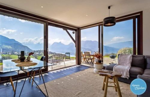 Talloires-Montmin Apartment | La Bergerie T2 With Lake And Mountains View