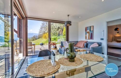 Talloires-Montmin Apartment | La Bergerie T2 With Lake And Mountains View