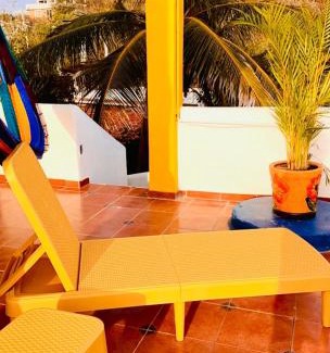 Puerto Angel Apartment | La Casa de Colores Ocean View