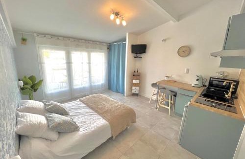 Mont-de-Marsan Apartment | La Loge de Gustave et son patio avec Wifi et parking privée
