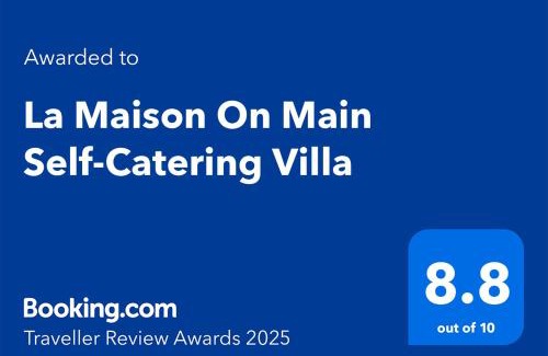 Paarl Villa | La Maison On Main Self-Catering Villa