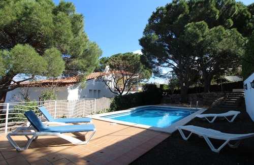Port de la Selva Apartment | LA MORA II - 4 - Gran apartamento con jardín. vistas la mar y piscina privada.