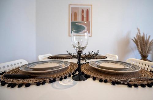 Saint-Andre-de-la-Marche Apartment | La Pause Bohème Déco boisée en Centre Bourg