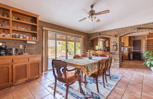 Borrego Springs House | La Paz - Adobe desert home on 6 acres, hot tub, cowboy pool, hiking