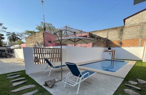 La Penita de Jaltemba House | La Peñita Fabulous Rustic House with Pool just 6 blocks from the beach