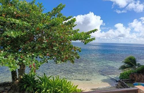 Pihaena House | La PERLE de MOOREA Suite Parentale BORD DE LAGON baie d'OPUNOHU