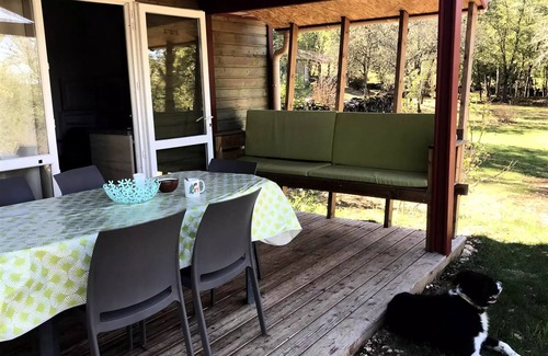 Daglan Ski Chalet | La Peyrugue Campsite * - 4 room family chalet for 6 people
