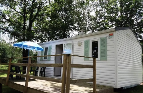 Abjat-sur-Bandiat Ski Chalet | La Ripole Campsite * - Chalet Campahutte 3 rooms 4 people Without Toilet blocks