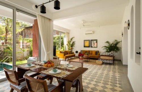 Assagao Villa | La Soria, Premium 2 BHK Villas in Assagao with Private Pool, Kitchen, Security, Small Garden