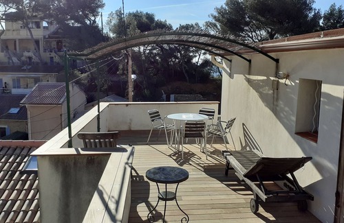 Ensues-la-Redonne House | La tortue: Exceptional sea views, swimming and hiking on site