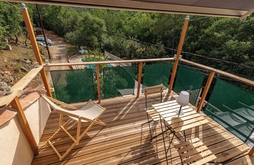 Le Thoronet House | La Vigie House with swimming pool 4 pers Provence Verte