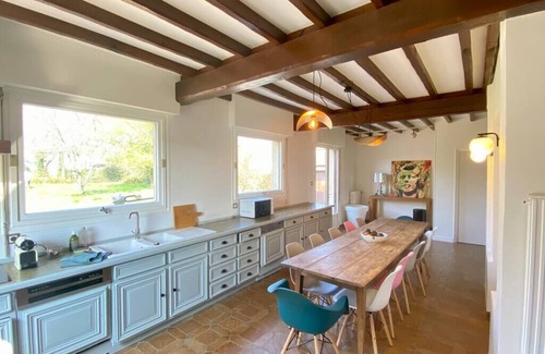 Sailly-Flibeaucourt House | La villa d'Orange, the family home in the countryside, ideal for 16 people