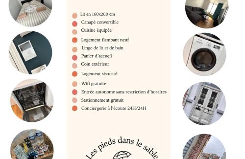Malo-les-Bains Apartment | La Villa Des Vents en bord de mer