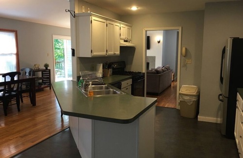 Jefferson House | Lago House - Lakefront Home w/WFH High-Speed WiFi, Hot Tub & Boats