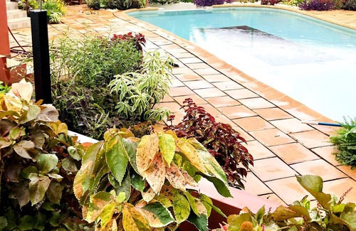 Porto-Novo Apartment | Lagoon Residence Guézo 3 rooms terrace pool view