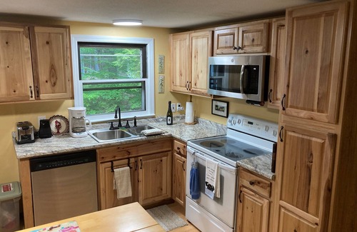 West Bridgton House | Lake access, association pool, beach and convenient ski home