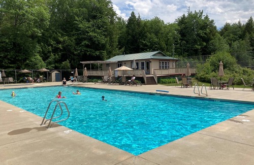 West Bridgton House | Lake access, association pool, beach and convenient ski home