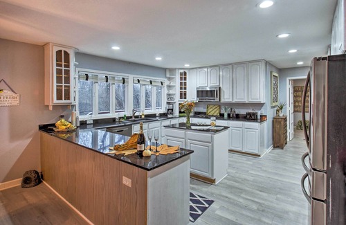 Ortonville House | Lake Access, Hot Tub & 2 Decks: Ortonville Retreat