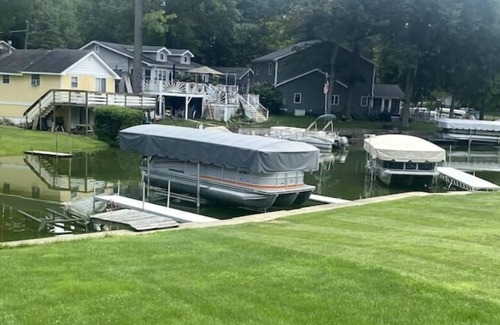 Rome City House | Lake Access, Large Yard, Near Event Center, Shuffleboard, Basketball & More