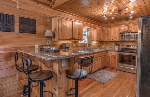 Morganton Cabin | Lake Escape - Pet Friendly | Private Dock on Lake Blue Ridge | Hot Tub