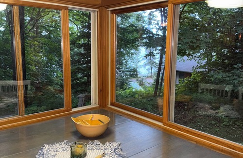 Land O Lakes Cabin | Lake Front 3-bedroom, 2 bath cabin, private pier, perfect fishing and lake life!
