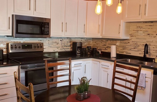 Webster Cabin | Lake Front 3 Bedroom cabin with FREE use of pontoon.