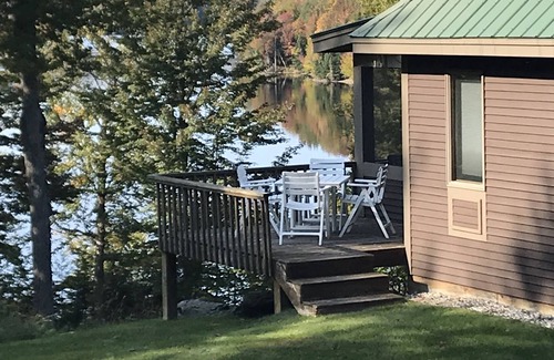Hyde Park House | Lake Front Guest Home, on 16 acre Estate, lake and mountain views near Stowe, VT