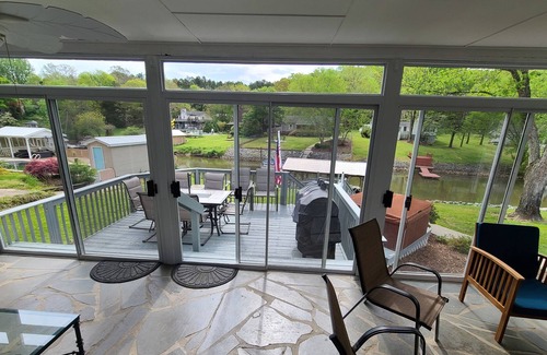 Rock Hill House | Lake front with optional pontoon