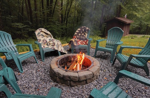Bolton Landing Ski Chalet | Lake George Secluded Chalet: Terrace, Firepit, BBQ Grill, Foosball, Air Hockey