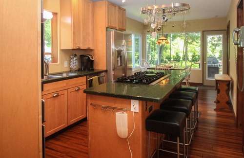 New Milford House | Lake Home with a Dog (3 Month rental minimum)