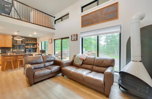 Minong Cabin | Lake House on 3 Acres w/Private Dock in Minong!