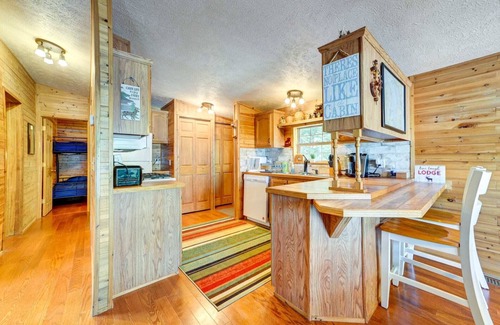 Northeastern Michigan Cabin | Lake Huron Cozy Cabin Escape w/Sauna, Fire Pit, and Private Waterfront Access