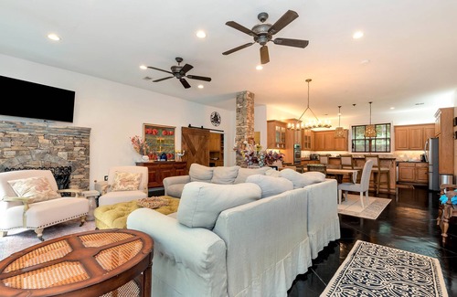 Buford House | Lake Lanier Waterfront Home with view of Lanier Islands Bridge