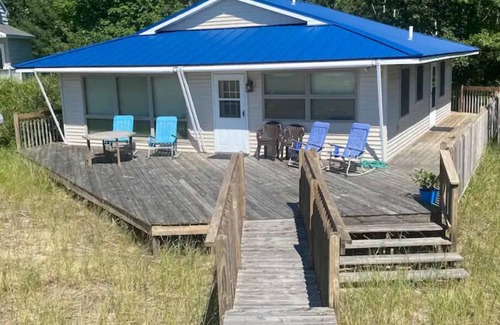Shelby House | Lake Michigan beachfront - fantastic view of Lake Michigan - short walk to beach